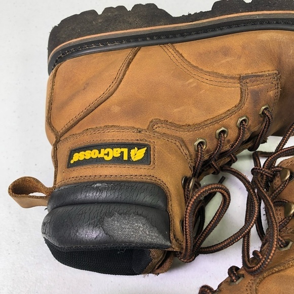 Lacrosse Leather Foreman 6” Steel Toe Boots - Picture 8 of 13